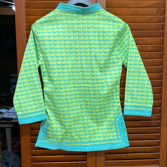 NWT Sheridan French green and blue Tunic - Picture 11 of 14